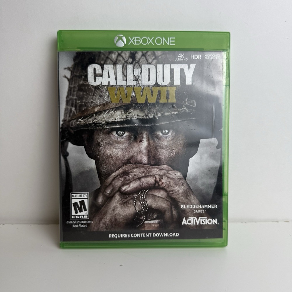 Call of Duty WWII World War 2 (Microsoft Xbox One, 2017)